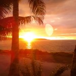 Sunset from Settlement on Christmas Island